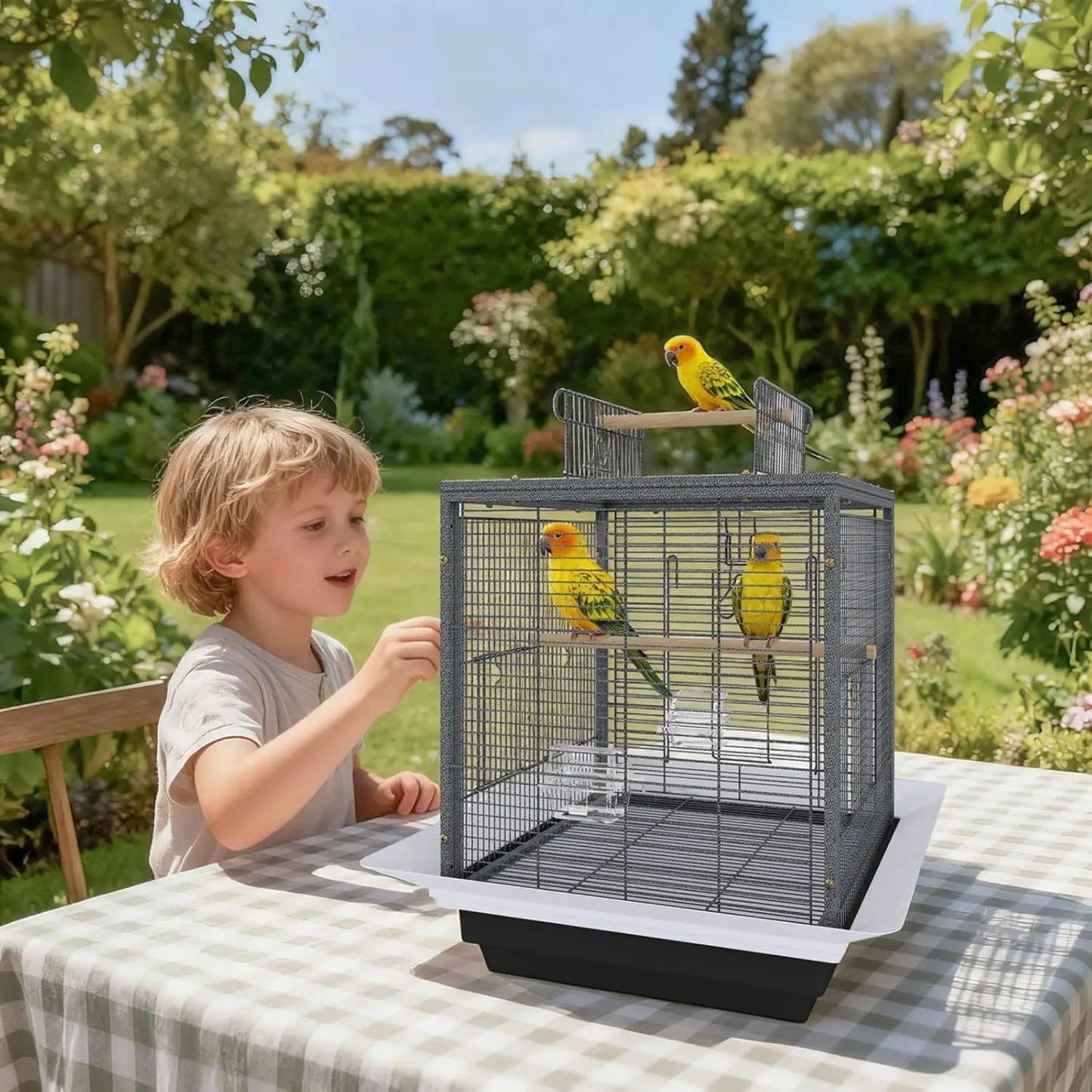 Compact Bird Carrier for Small Birds