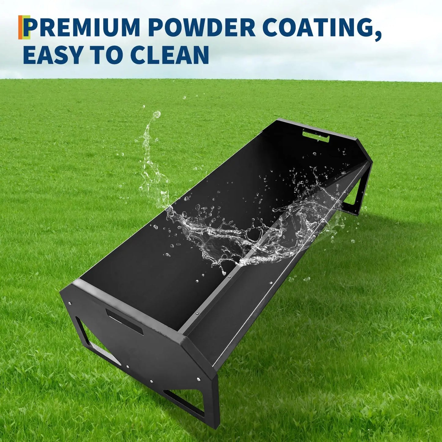 Heavy‑Duty Livestock Hay Feeder