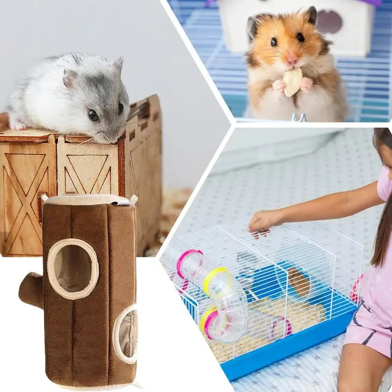 Warm Small Animal Bed Tube Cage House