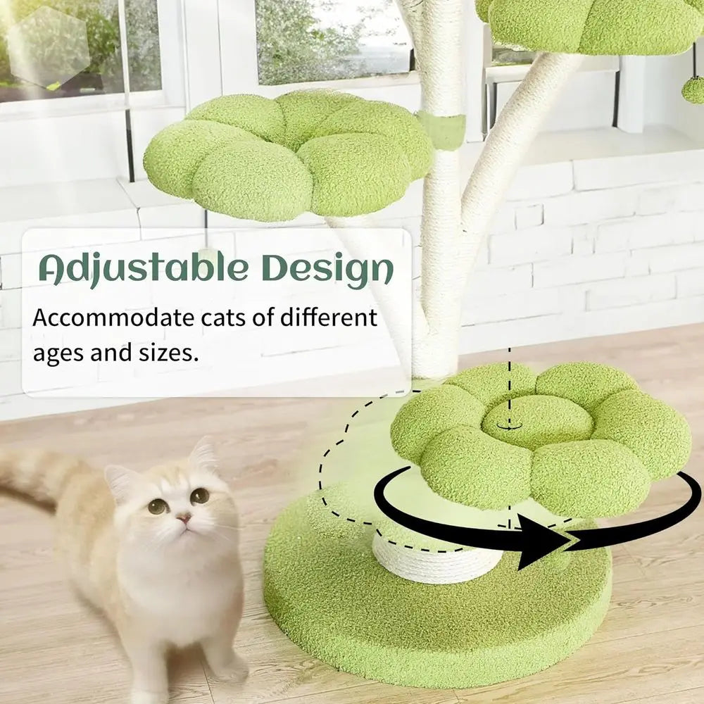 Green Cat Tower Playhouse