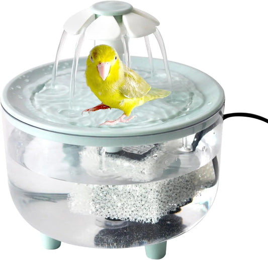 Indoor Bird Bath Fountain for Small Pets