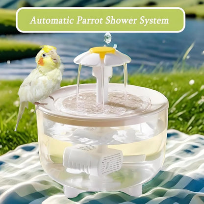 Indoor Bird Bath Fountain for Small Pets