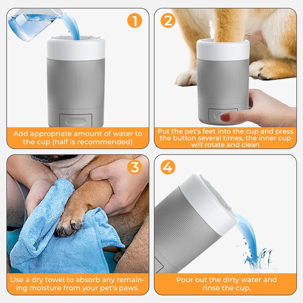 Portable Dog Paw Washer Cup