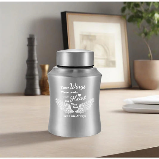 Stainless Steel Cremation Urns For Ashes Pet Memorial Gift