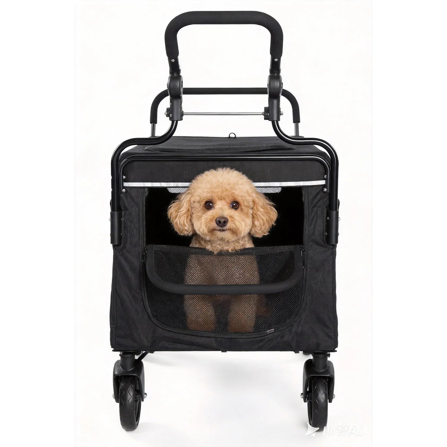 2‑in‑1 Dog Pushchair & Wagon