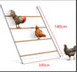 Chicken Coop Perch Ladder, Durable for Backyard Poultry