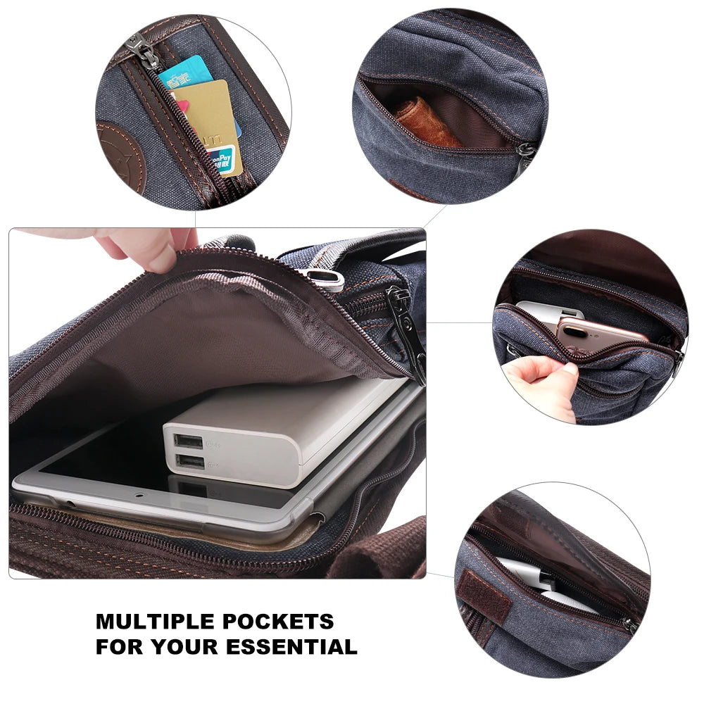 Equestrian Equipment, High Quality Canvas, Nylon Horse Riding Waist Bag,