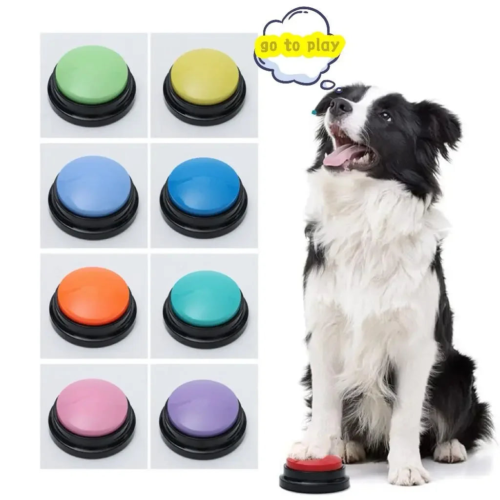 Pet Chat Buttons – Recordable Training Buzzers