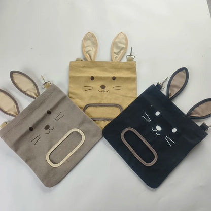 Rabbit Hanging Hay Bag Feeder – Multiple Colors