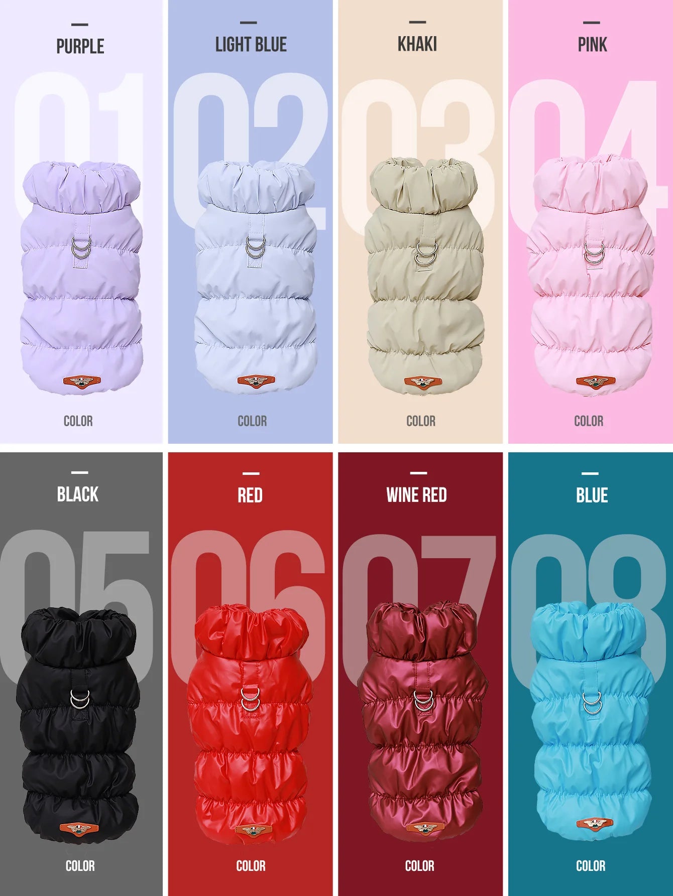 Snuggle‑Pup Puffy Jacket (Autumn/Winter)