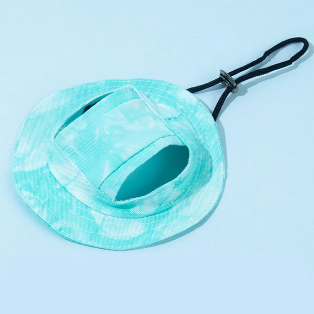 Summer Colorful Baseball Cap for Small Medium Dogs