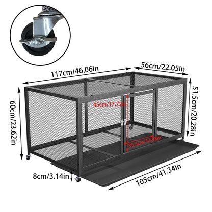 Outdoor Heavy‑Duty Walk‑In Chicken Coop & Run
