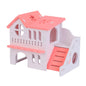 2 Story Hamster House With Ladder Design
