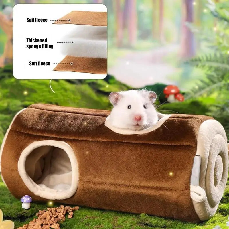 Warm Small Animal Bed Tube Cage House