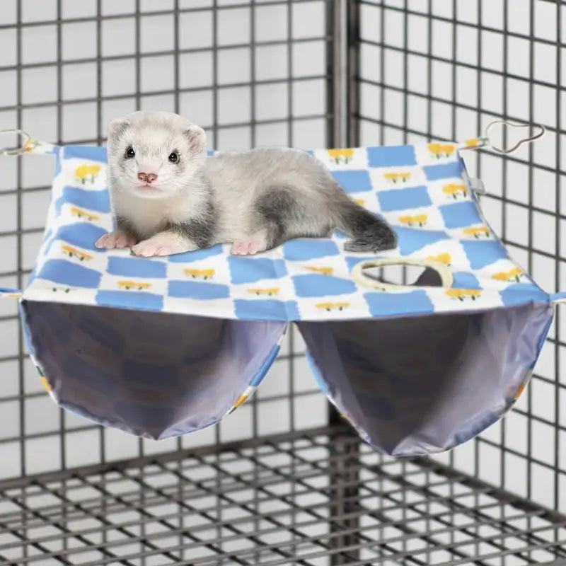 Indoor Ferret Hammock for Inside the Cage or Corner