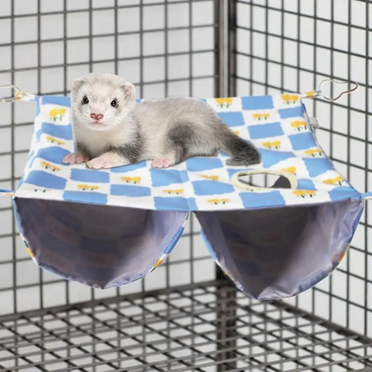 Indoor Ferret Hammock for Inside the Cage or Corner