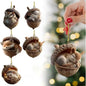 Forest Christmas Ornaments 2026 New Pine Cone Animal Decoration