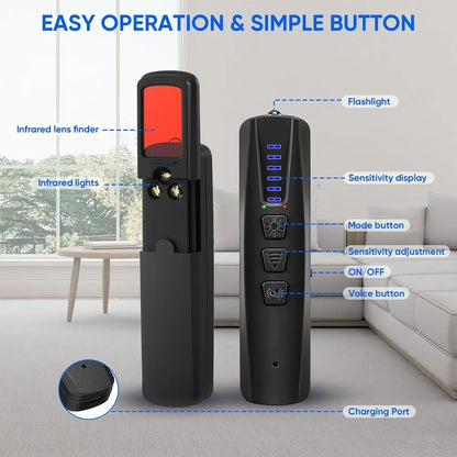 RF/WiFi Spy Scanner – AI Detector