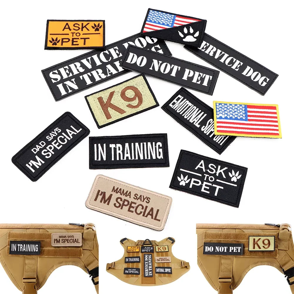 Tactical Personalized Patches ID Stickers
