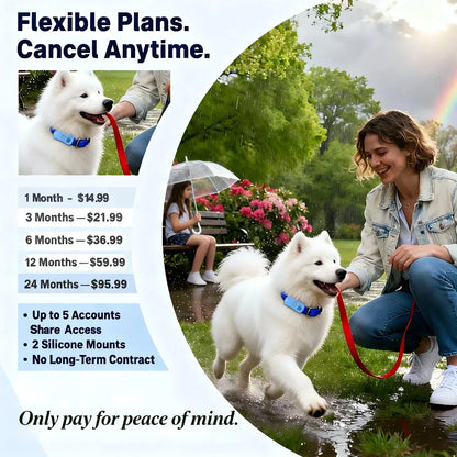 GPS Wifi Pet Tracker, Unlimited Distance