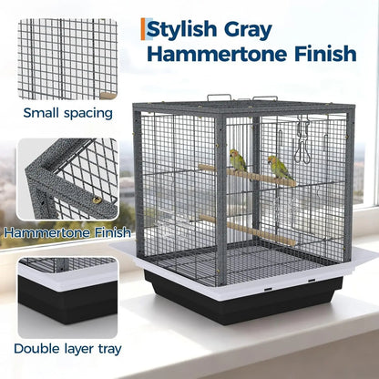 Compact Bird Carrier for Small Birds