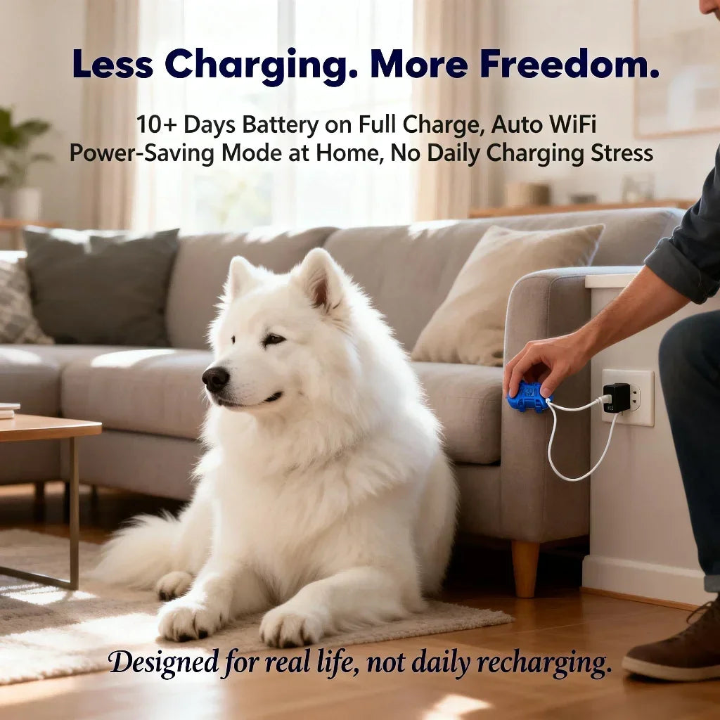 GPS Wifi Pet Tracker, Unlimited Distance