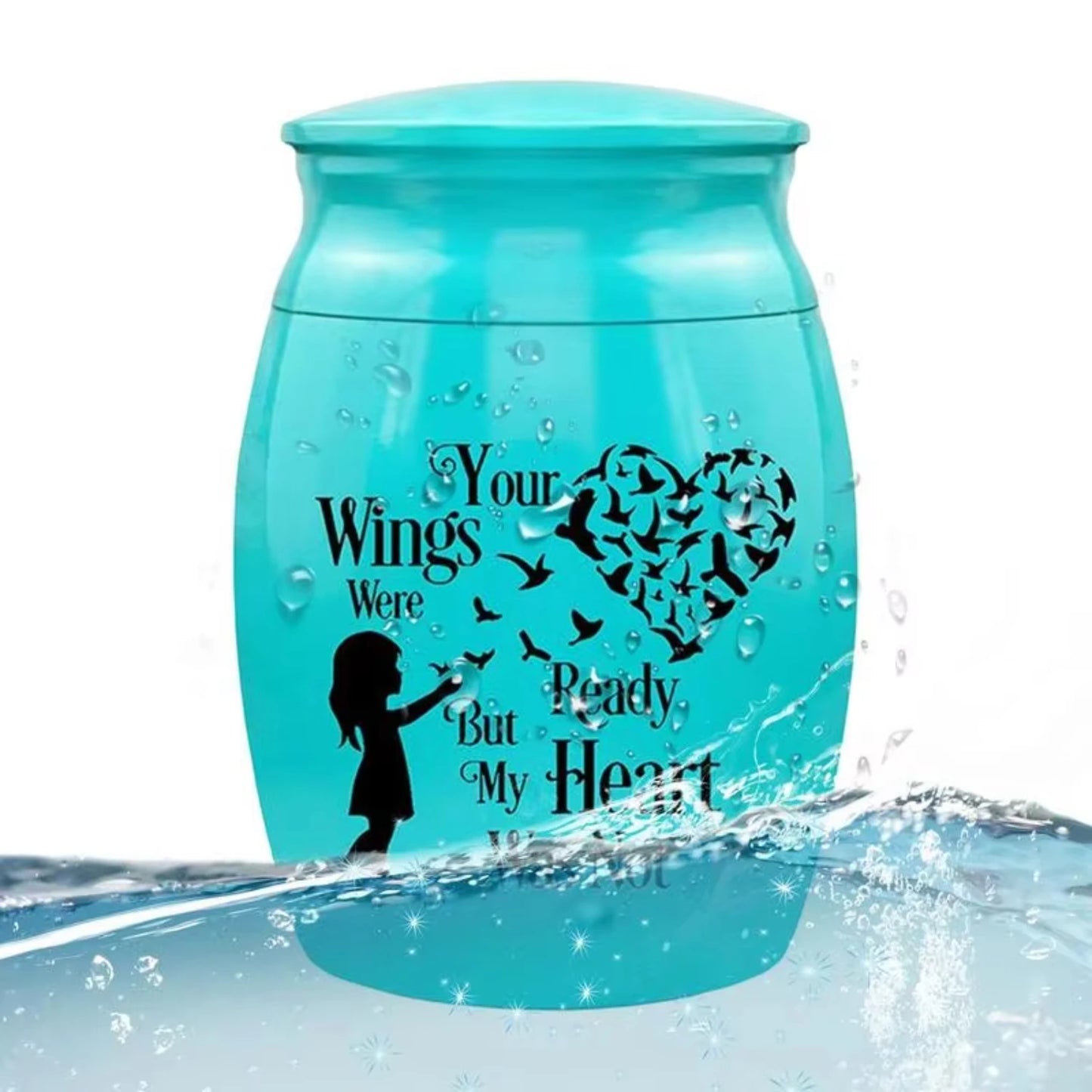 Tiny Memorial Urn for Human or Pet Ashes