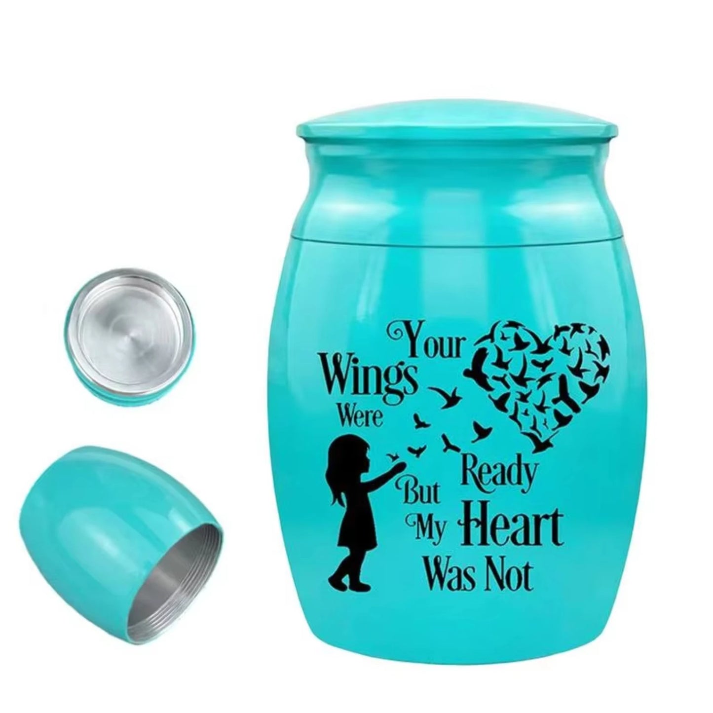 Tiny Memorial Urn for Human or Pet Ashes