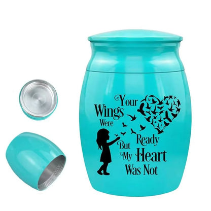 Tiny Memorial Urn for Human or Pet Ashes