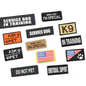 Tactical Personalized Patches ID Stickers