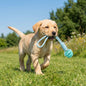 Cotton Rope & Rubber Chew Ball, Treat Dispenser Toy.