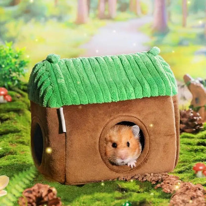 Warm Small Animal Bed Tube Cage House