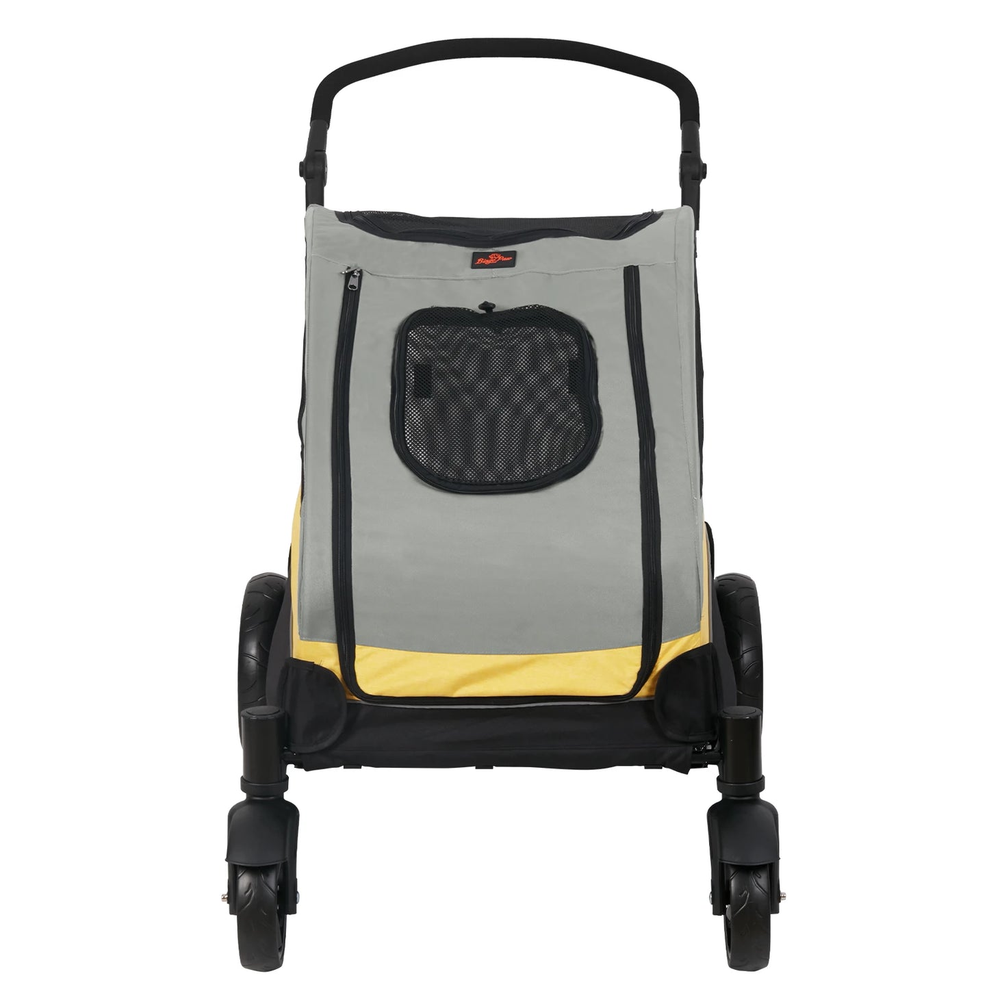 Large 4‑Wheel Dog Stroller for 2 Pets (121 lbs.)