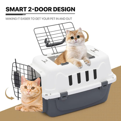 Airline Travel Pet Carrier with Lock