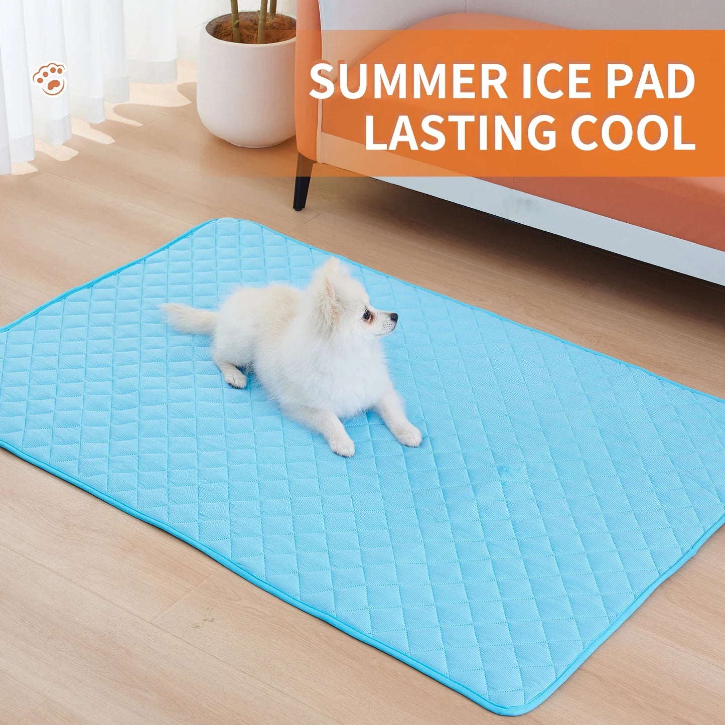 Instant‑Cool Pet Pad – Summer Heat Relief
