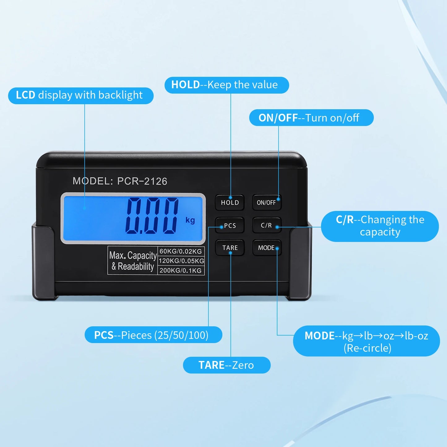 Veterinary & Grooming Digital Pet Scale