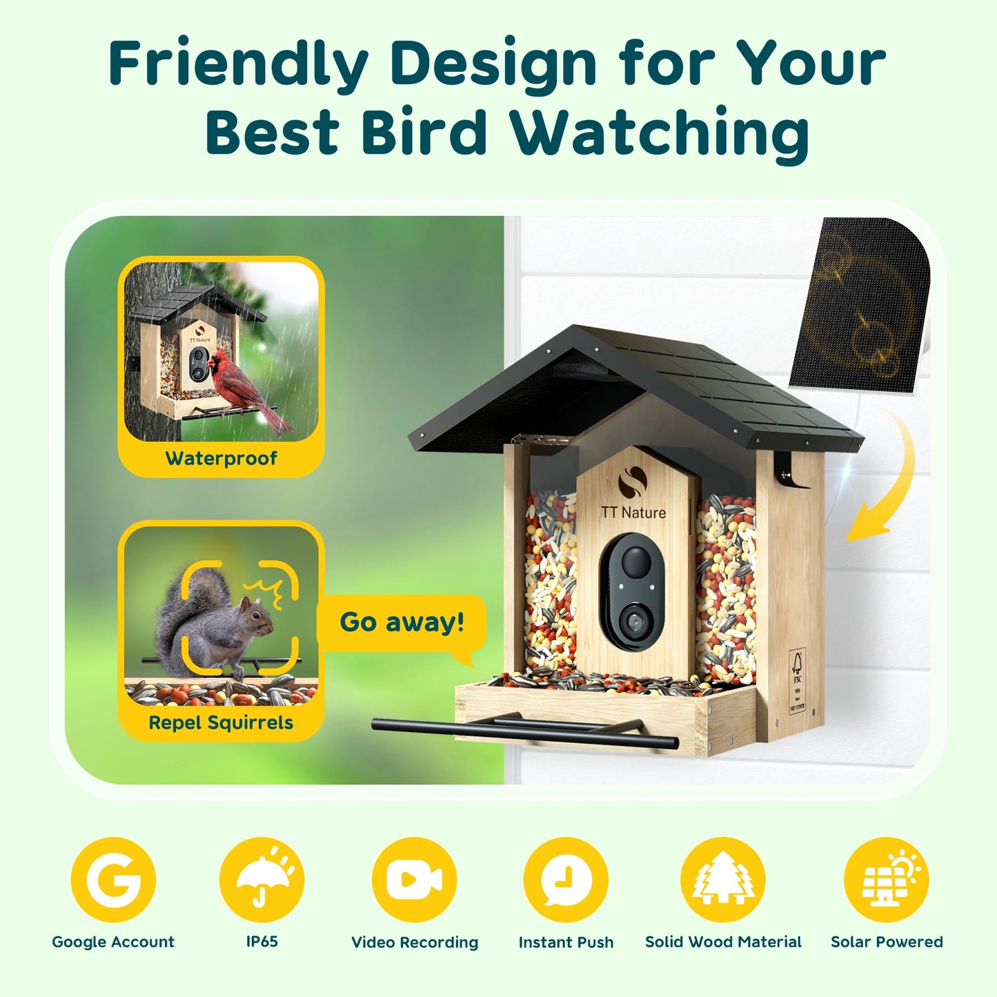 Bird Feeder Camera with Species ID