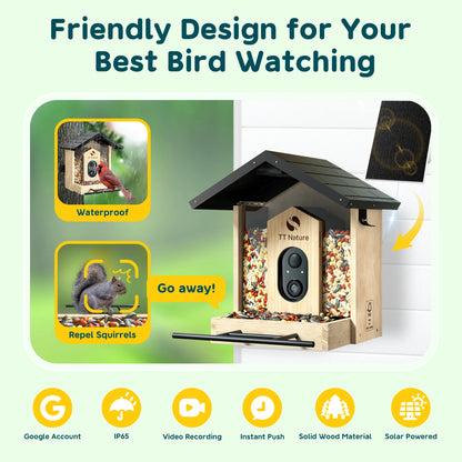 Bird Feeder Camera with Species ID