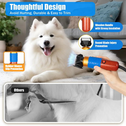 Homestead‑Grade Electric Rabbit & Wool Shear
