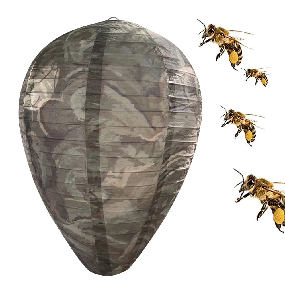Realistic Fake Wasp Nest – Natural Hornet & Wasp Repellent