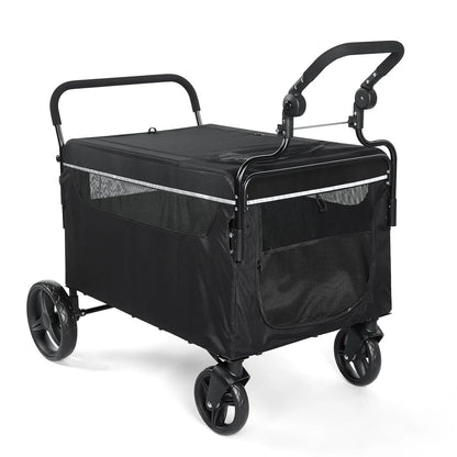 2‑in‑1 Dog Pushchair & Wagon