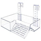 Transparent Floating Platform for Aquatic Turtles