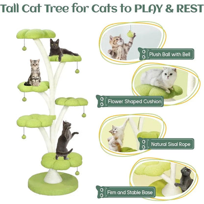 Green Cat Tower Playhouse