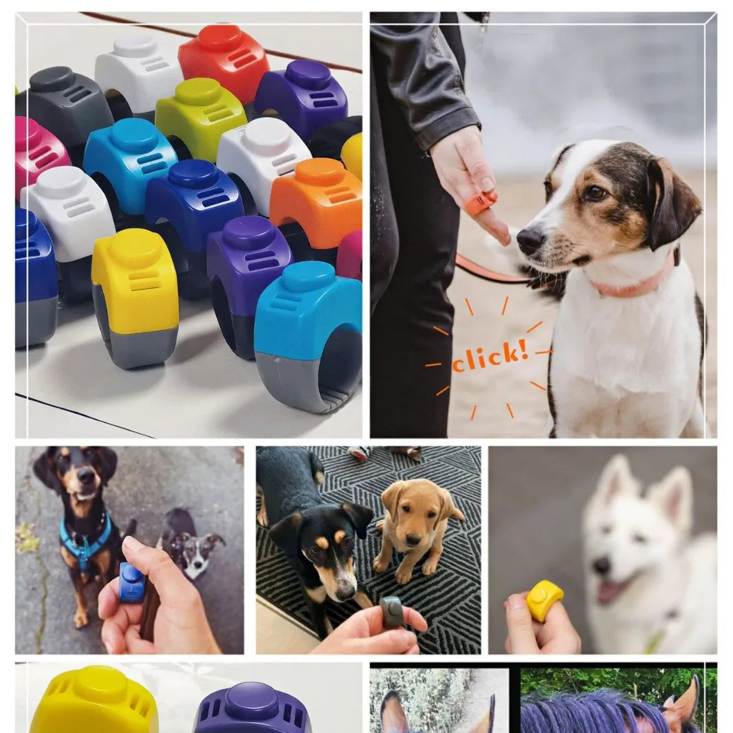 Mini Ring Pet Clicker – Train Smarter, Faster, Easier