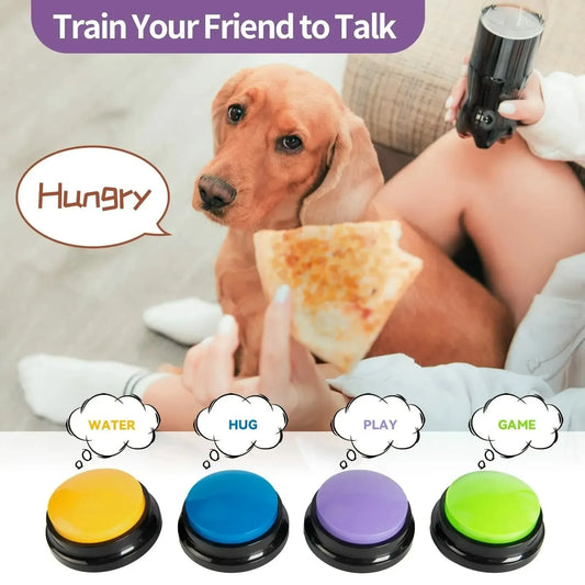 Pet Chat Buttons – Recordable Training Buzzers