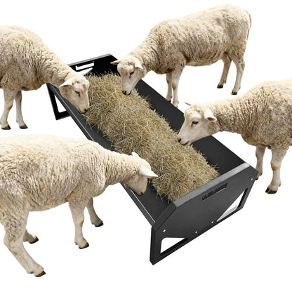 Heavy‑Duty Livestock Hay Feeder