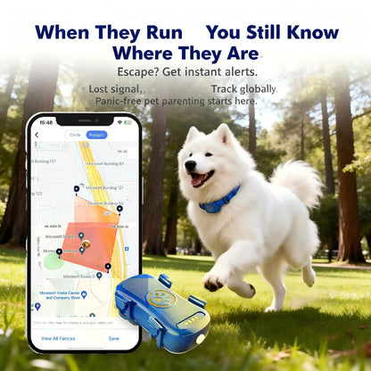 GPS Wifi Pet Tracker, Unlimited Distance