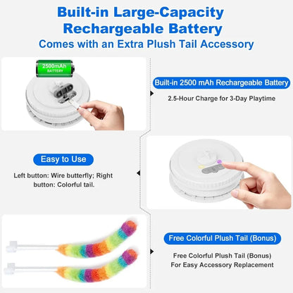Interactive Hide and Seek Cat Toy for Indoor Cats