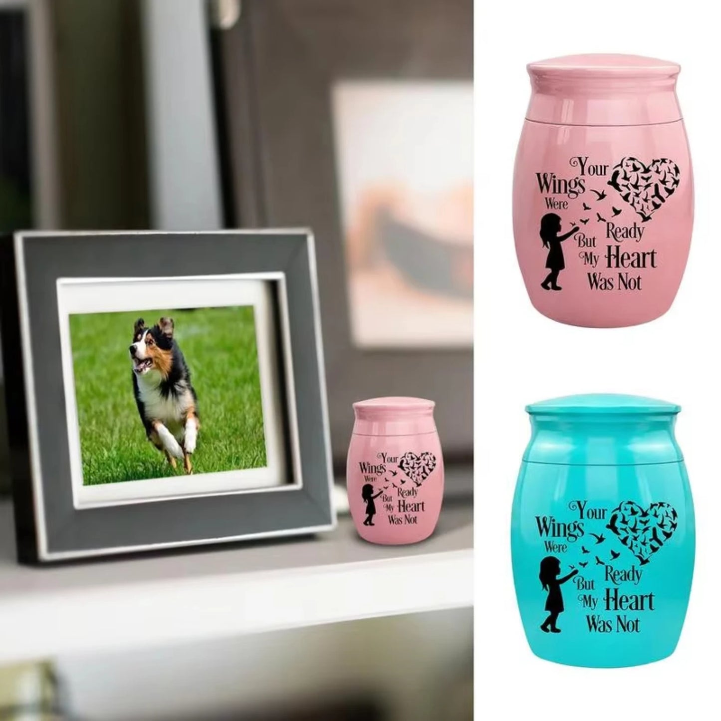 Tiny Memorial Urn for Human or Pet Ashes