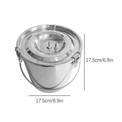 Electric Pulsation Milker for Goats/Sheep – 3L Bucket Set